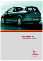 Seat Self Service Program - SSP 112 Altea XL 